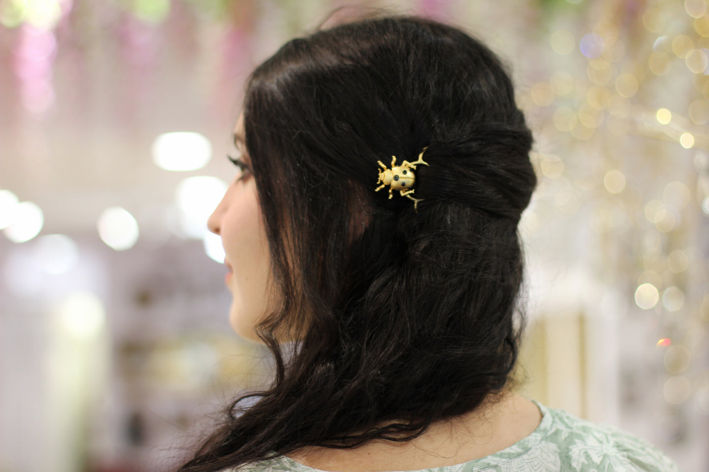 Lucky Ladybug Hair Pin