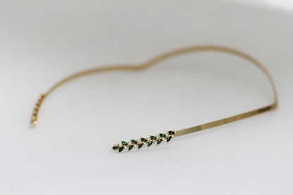 Enchanted Crystal Twigs Goddess Crown