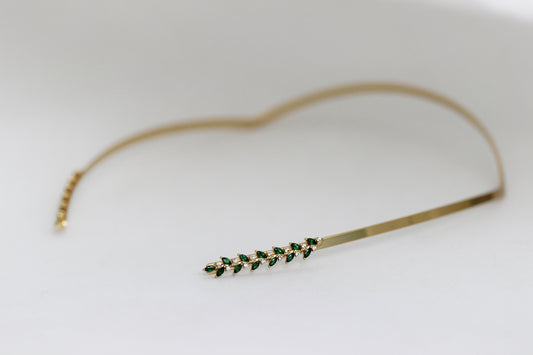 Enchanted Crystal Twigs Goddess Crown