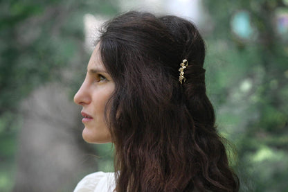 Wild Ivy Leaves Hair Prong