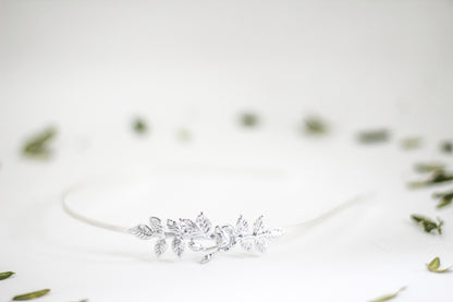 Rose & Leaves Headband