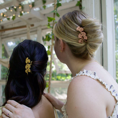 Royal Ginkgo Leaves Hair Prong