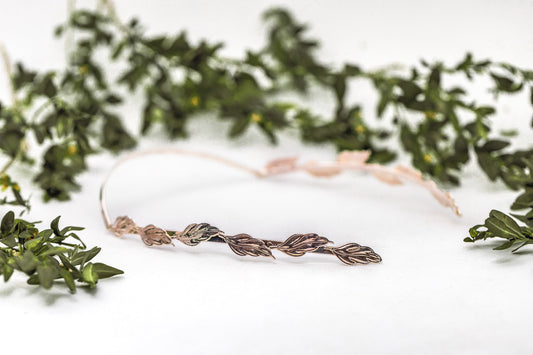 Made to Order* Field of Leaves Goddess Crown