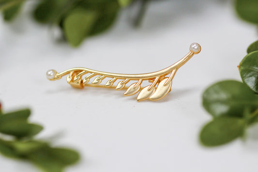 Made to Order * Wispy Leaves Brooch