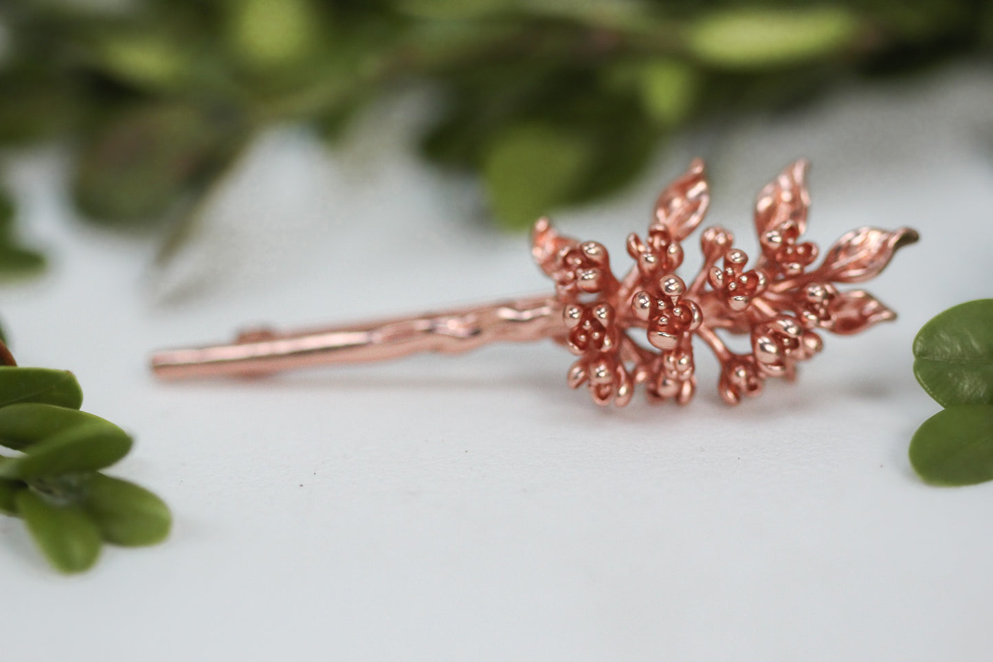 Lilac Floral Brooch