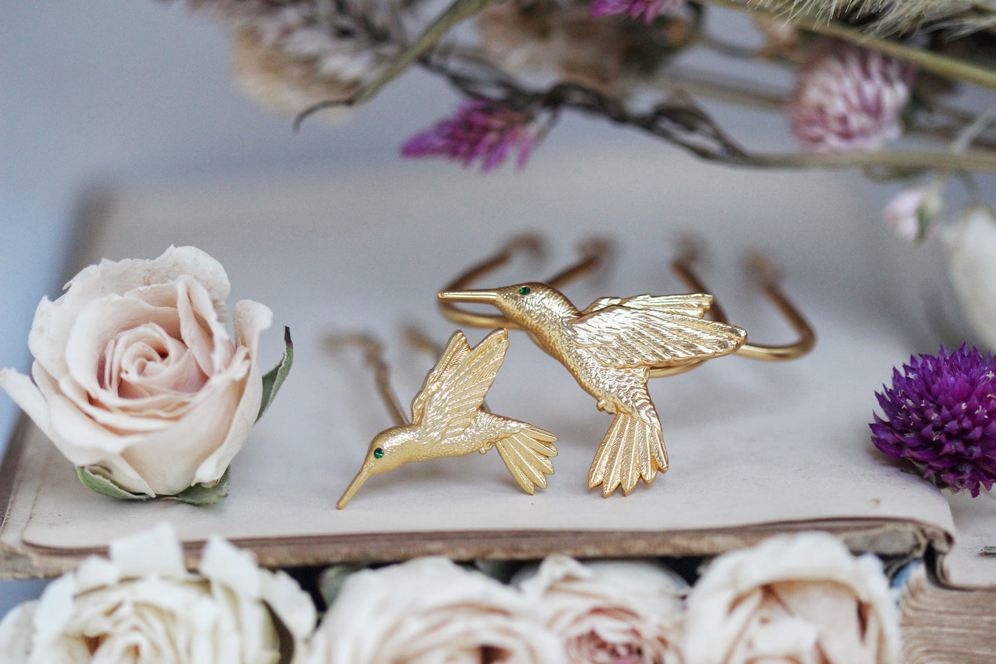 Hummingbird Pin Duo- 2 piece Set