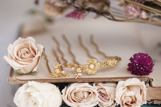 Bunny Pin Duo- 2 piece Set