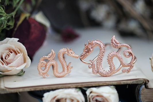 Dragon Pin Duo - 2 piece Set