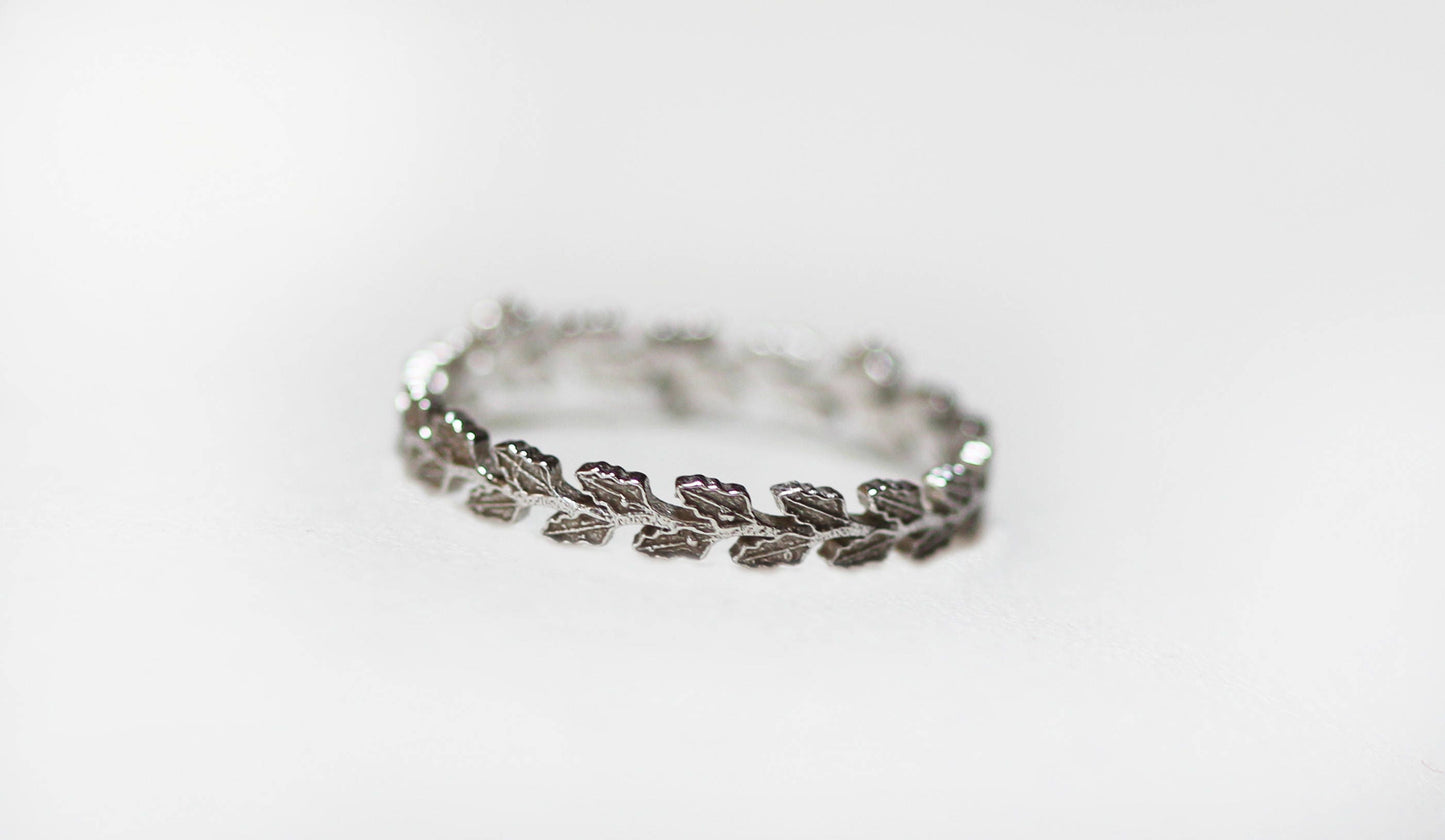 Custom Made* Laurel Leaves Ring