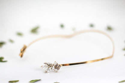 Viviana Crystals Pearls Goddess Crown
