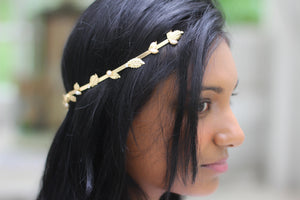 Full Bloom Field Crystals & Pearls Goddess Crown