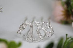 Swirly Dragon Hair Prong
