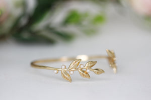 Twigs & Pearls Bracelet