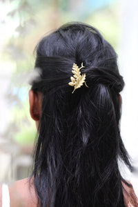 Acorn & Oak Leaves Hair Prong