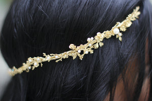 Full Whimsical Meadows Floral Goddess Crown