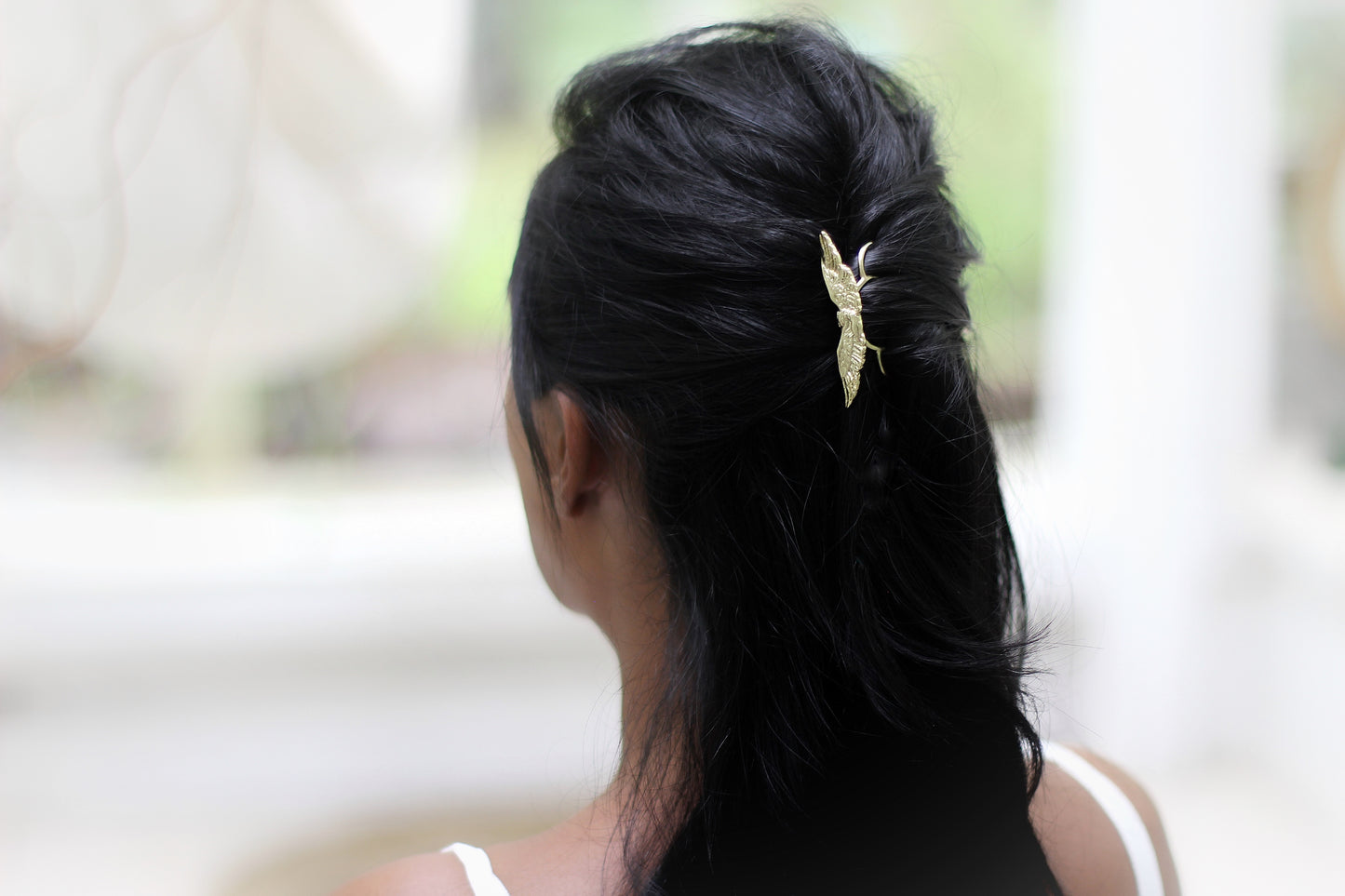 Swan Hair Prong