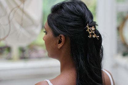 Royal Sakura / Cherry Blossom Branch Hair Prong