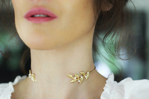 Twigs & Pearls Choker