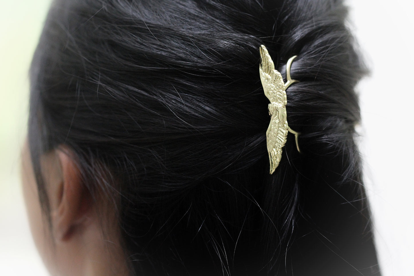 Swan Hair Prong