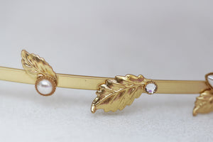 Preorder * Full Bloom Field Crystals & Pearls Goddess Crown