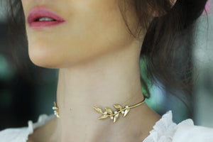 Twigs & Pearls Choker