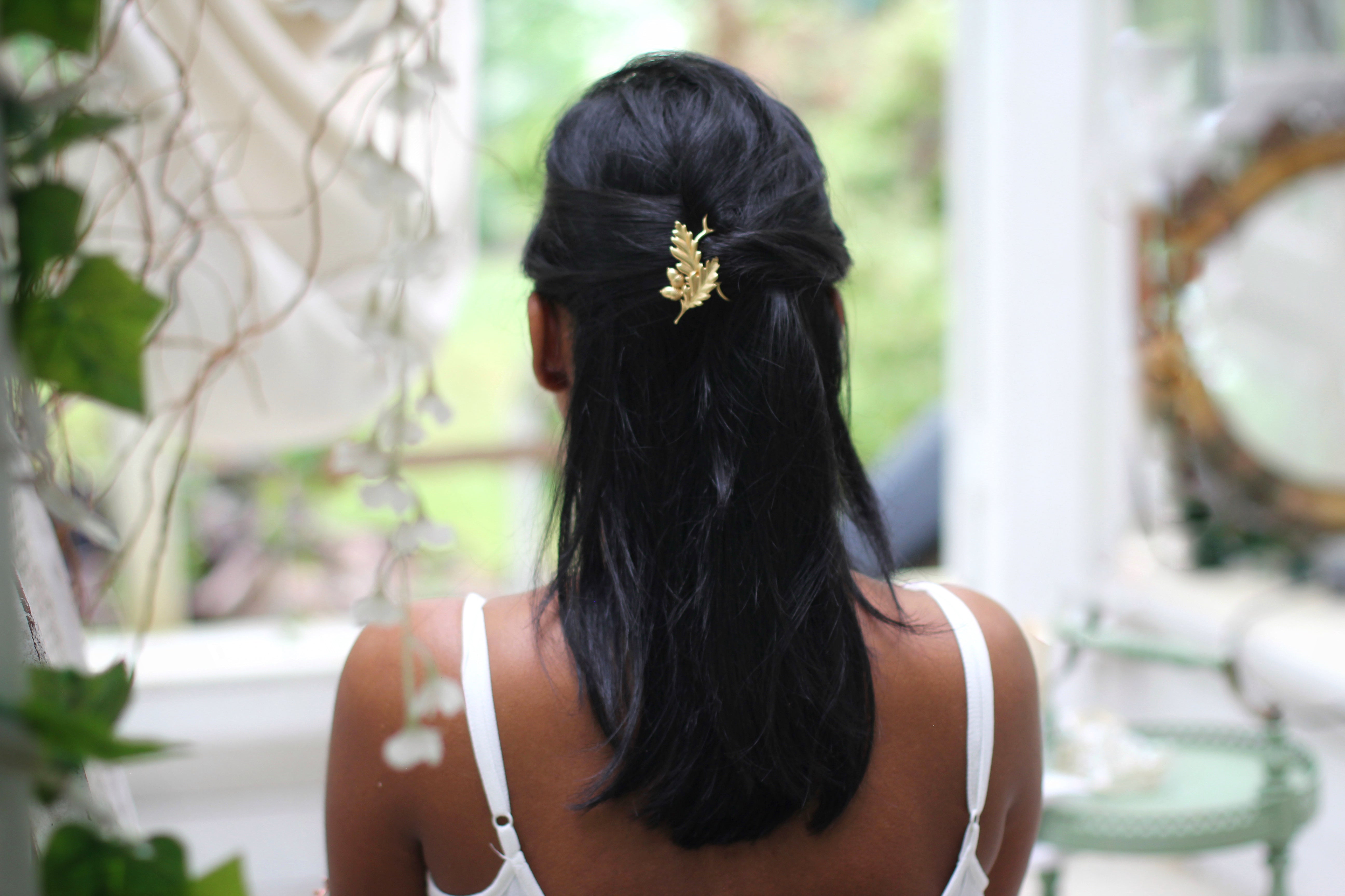 Acorn & Oak Leaves Hair Prong