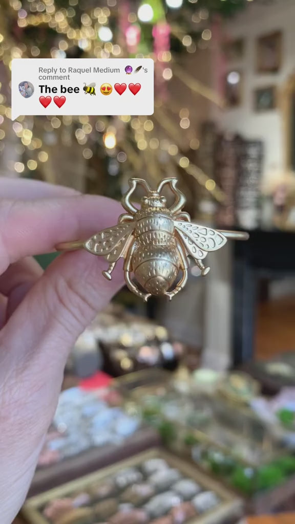 Honey Bee Hair Prong