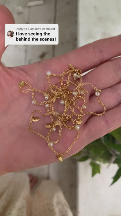 Preorder* Aphrodite crochet Hair Chain