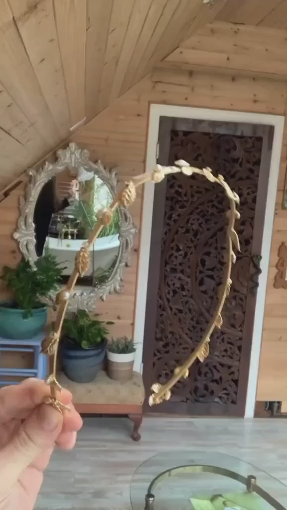 Preorder * Full Bloom Field Crystals & Pearls Goddess Crown