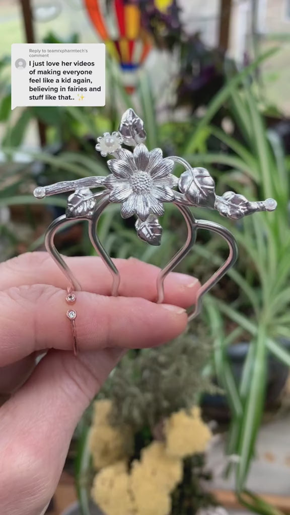 Wild Sunflower Hair Prong