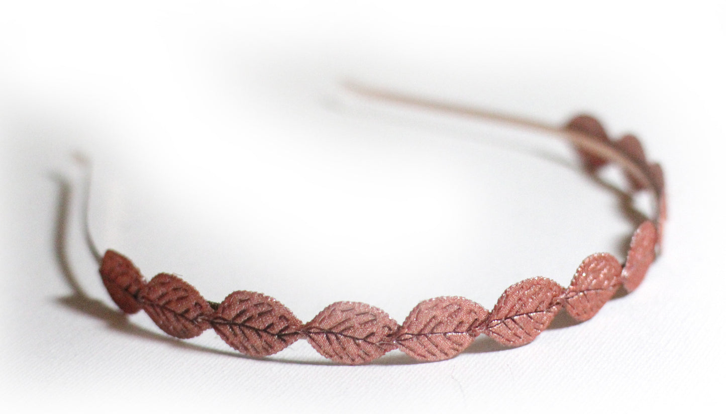 Preorder* Small Fabric Leaf Headband