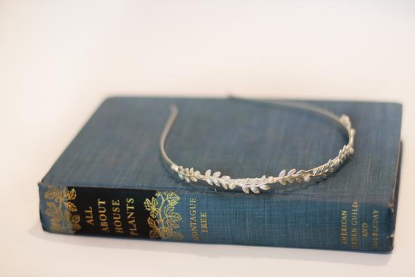 Pearls and Leaves Headband