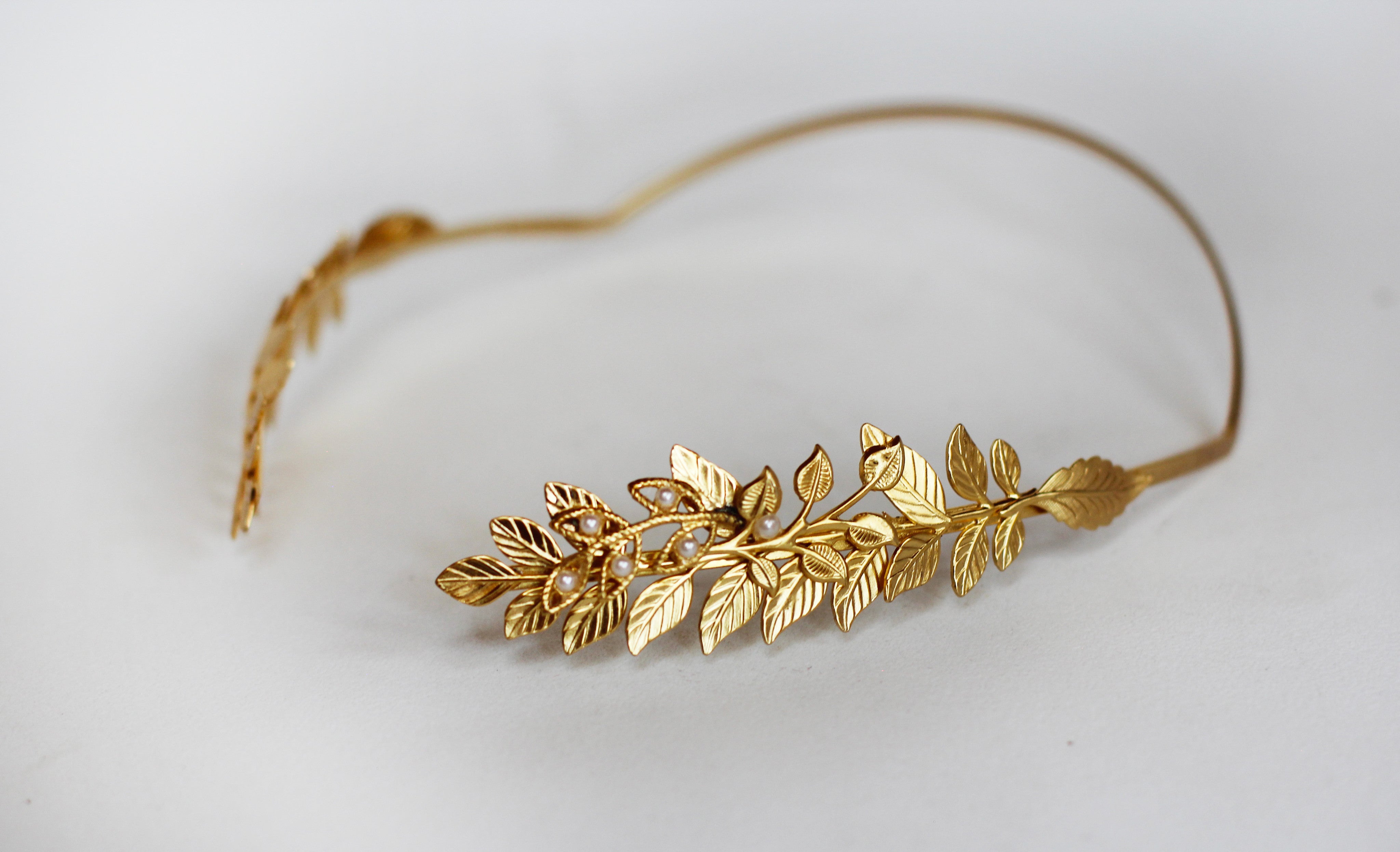 Preorder* Athena Pearls Goddess Crown