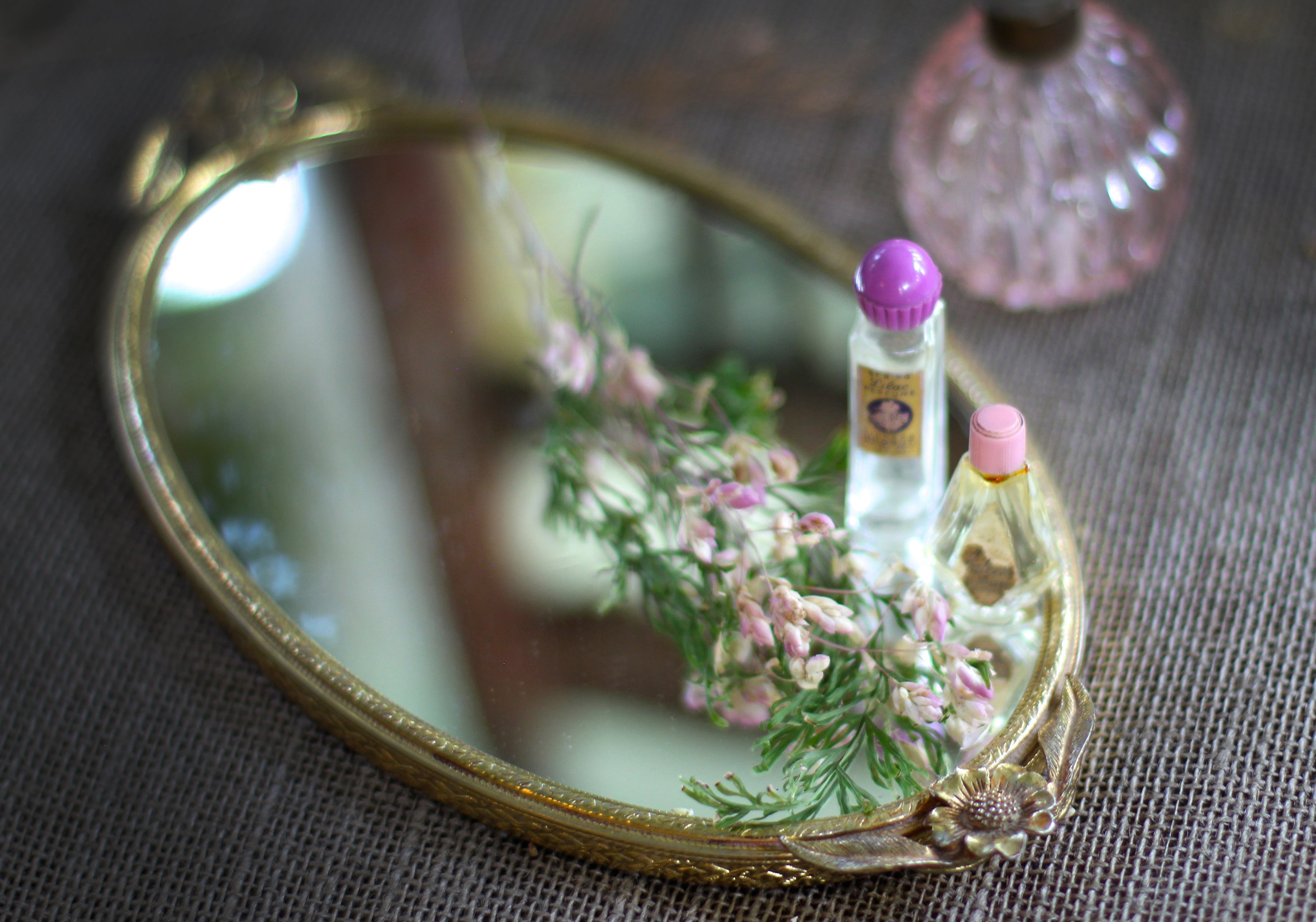 Sunflower Vintage Vanity Mirror #101