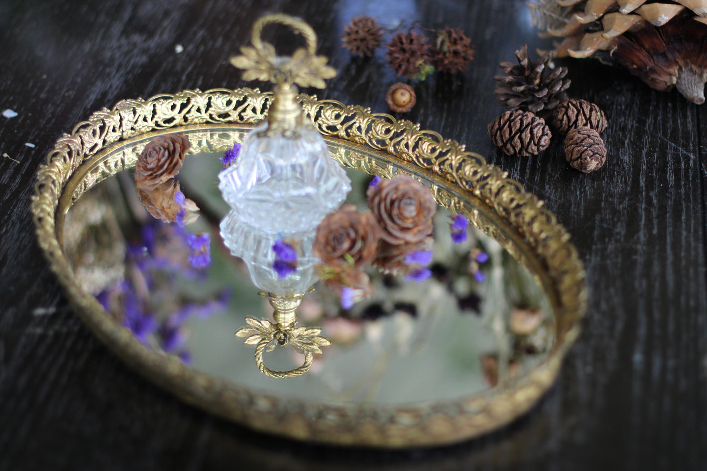 Vines Vintage Vanity Mirror #104
