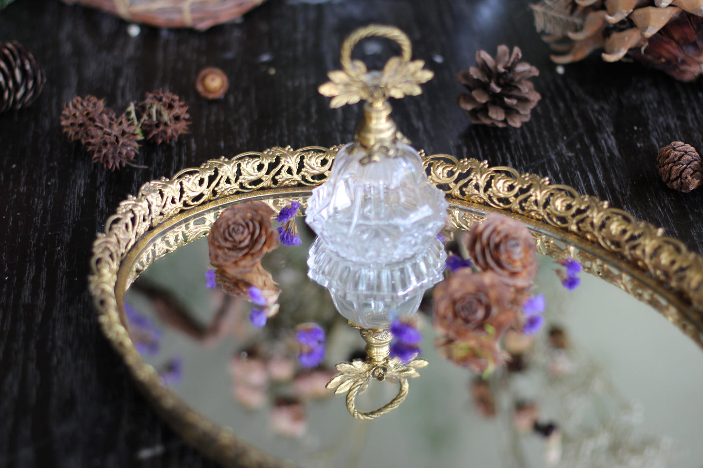 Vines Vintage Vanity Mirror #104