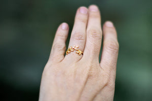 Maya Crystal Ring