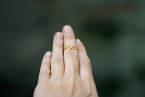 Maya Crystal Ring