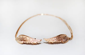 Preorder* Medium Angel Wings Hair Chain