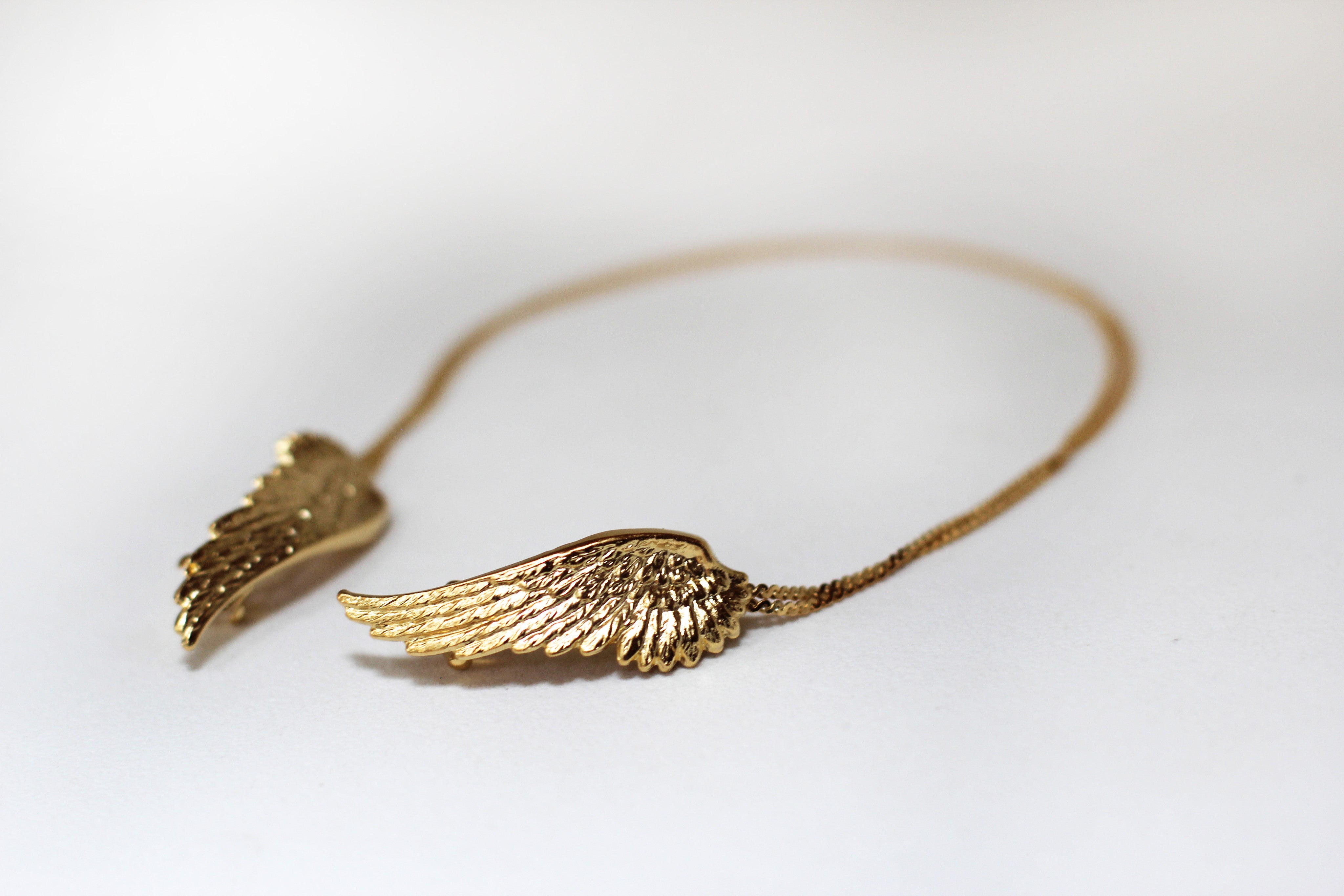 Preorder* Medium Angel Wings Hair Chain