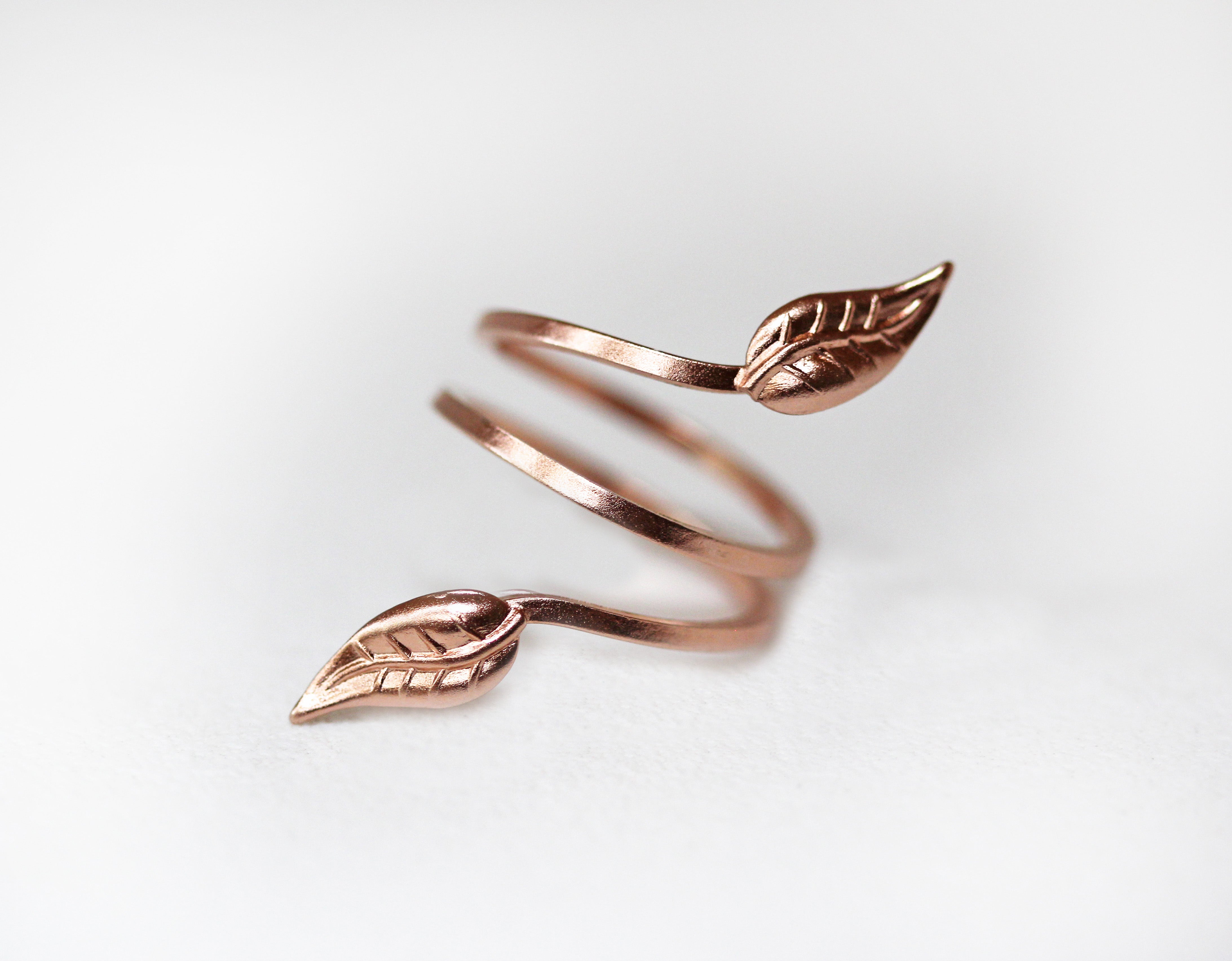 Preorder* Growing Leaves Ring