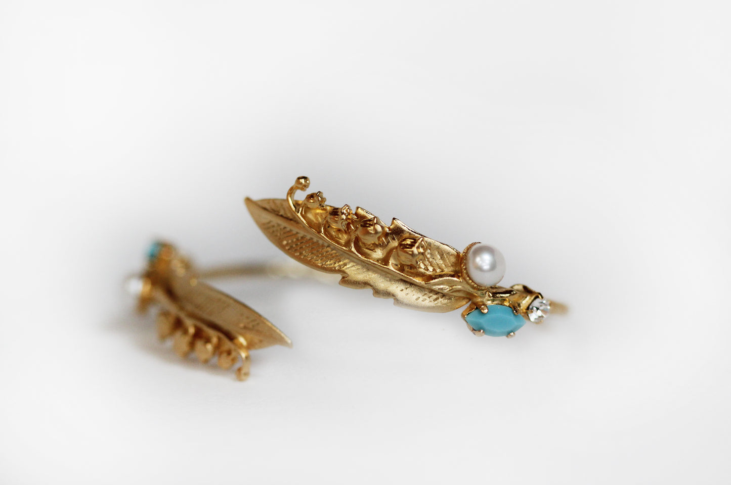 Feather Lily of the Valley Bracelet