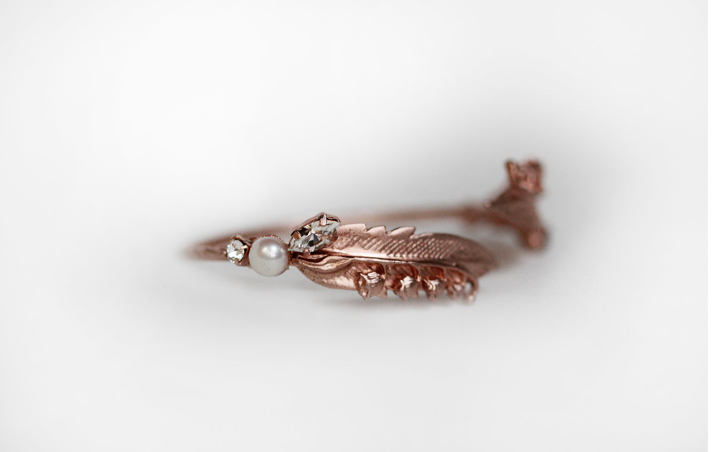 Feather Lily of the Valley Bracelet