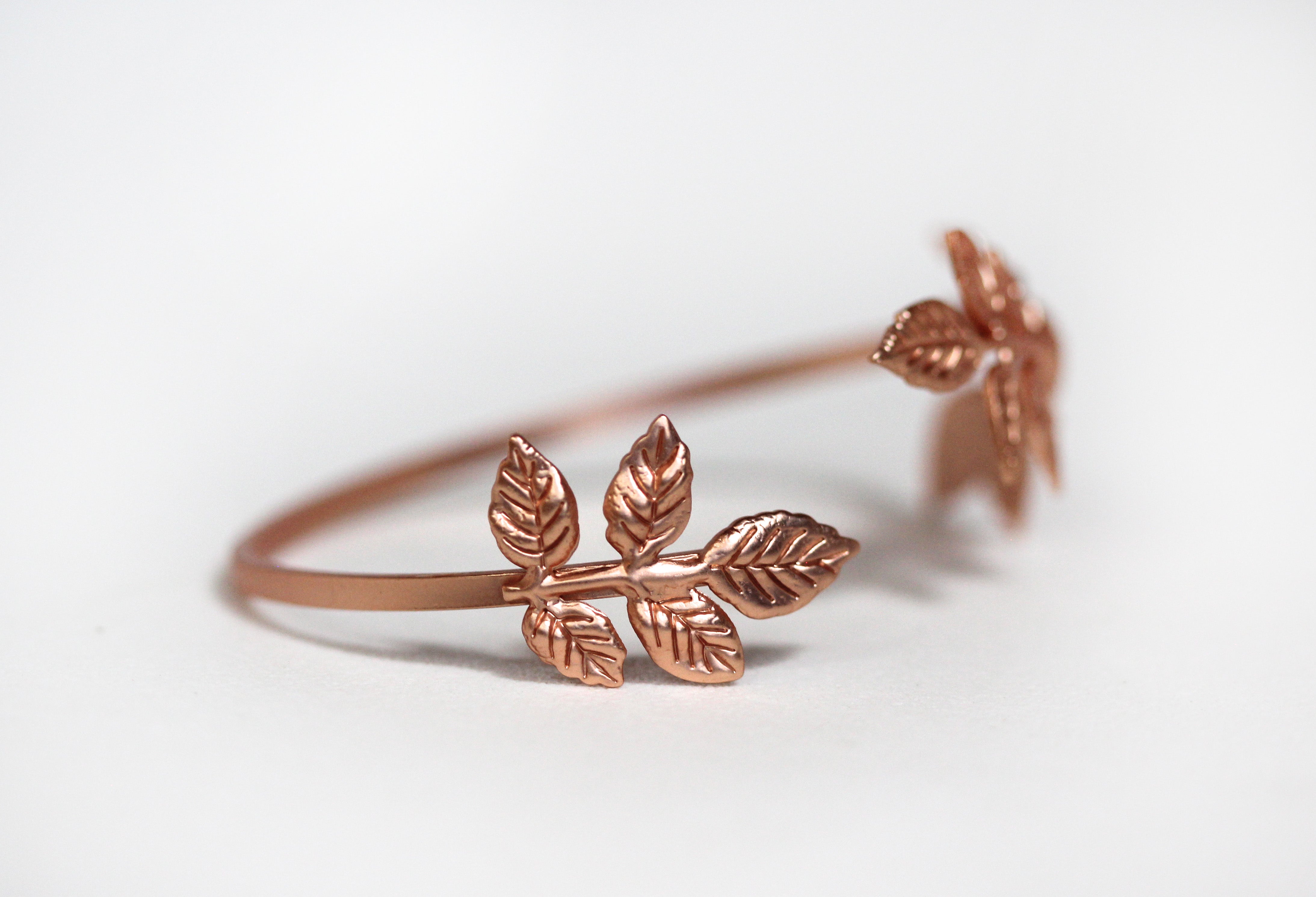 Rose & Leaves Bracelet