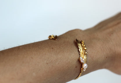 Feather Lily of the Valley Bracelet