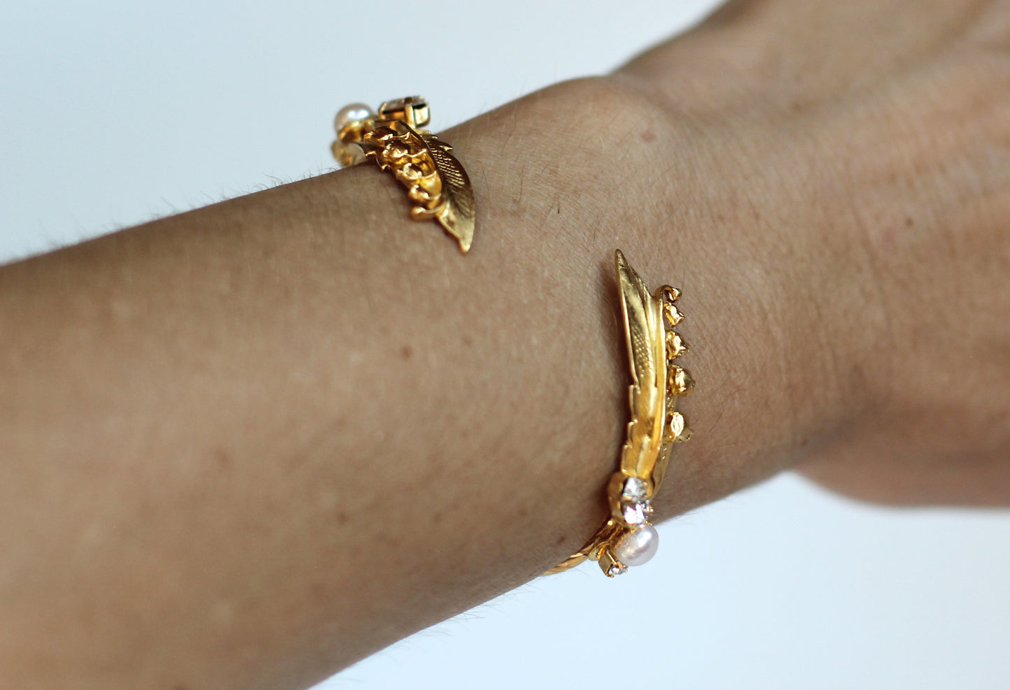 Feather Lily of the Valley Bracelet
