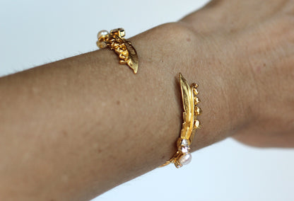 Feather Lily of the Valley Bracelet