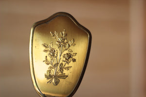 Antique Bronze Floral Vanity Set