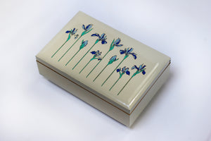 Otagiri Royal Iris Ivory Music Jewellery Box #113