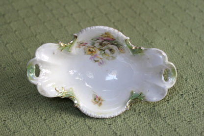 Antique Rare RS Prussia Floral Porcelain Bowl